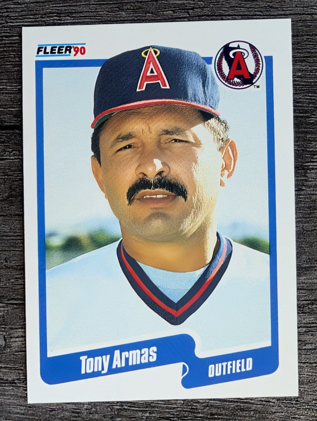 1990 Fleer #126 Tony Armas