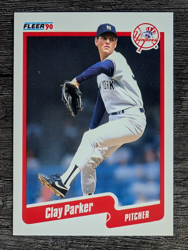 1990 Fleer #451 Clay Parker
