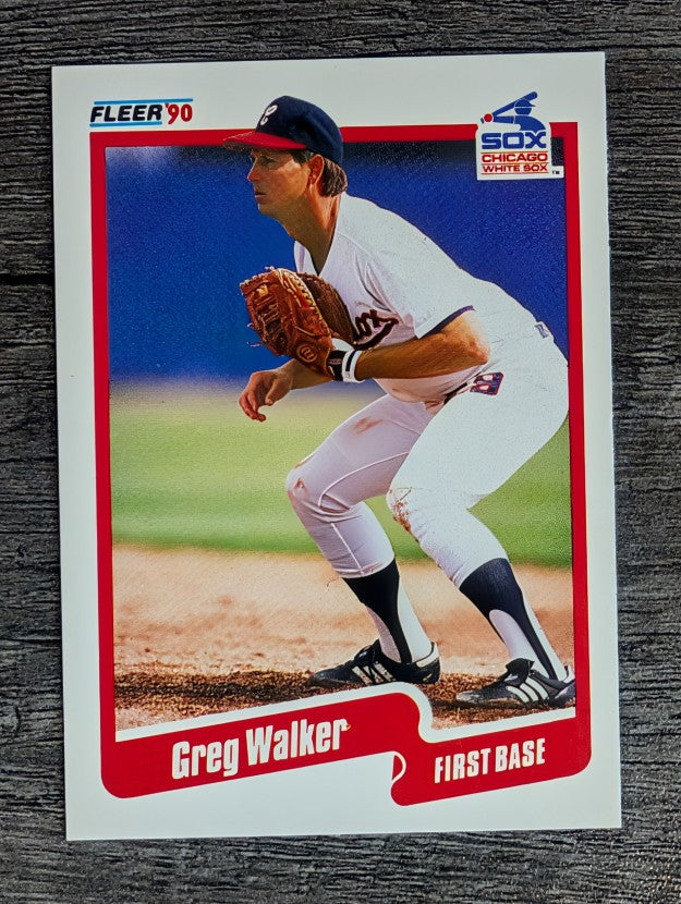 1990 Fleer #551 Greg Walker