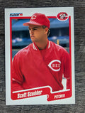 1990 Fleer #434 Scott Scudder