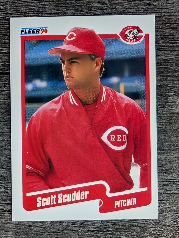 1990 Fleer #434 Scott Scudder