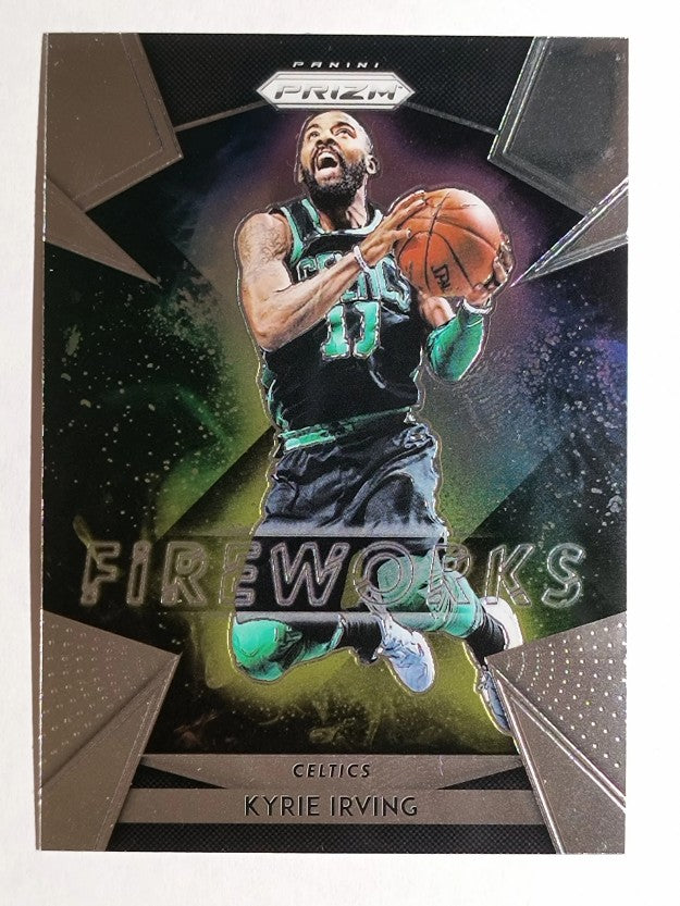2018-19 Panini Prizm Fireworks #9 Kyrie Irving