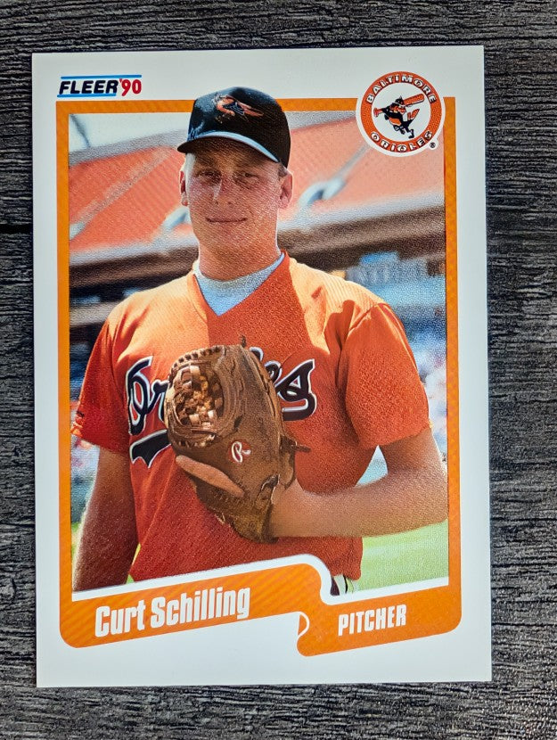 1990 Fleer Update #U68 Curt Schilling