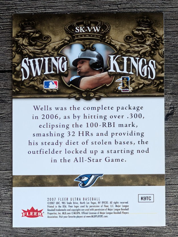 2007 Ultra Swing Kings #VW Vernon Wells