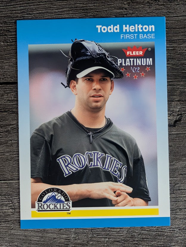 2002 Fleer Platinum #153 Todd Helton