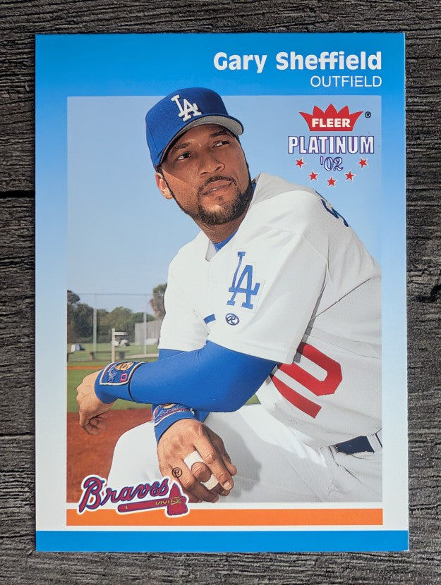 2002 Fleer Platinum #72 Gary Sheffield