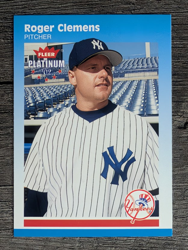 2002 Fleer Platinum #191 Roger Clemens