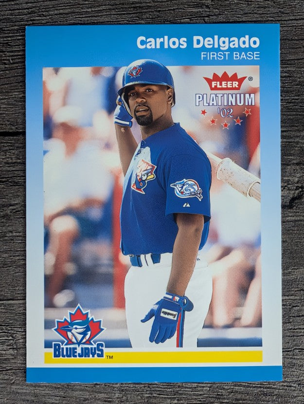 2002 Fleer Platinum #58 Carlos Delgado