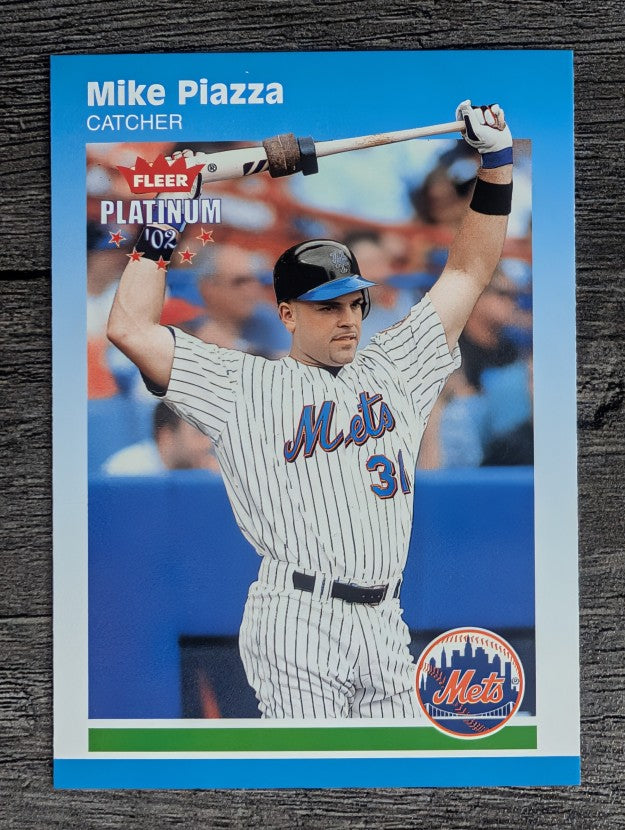 2002 Fleer Platinum #104 Mike Piazza