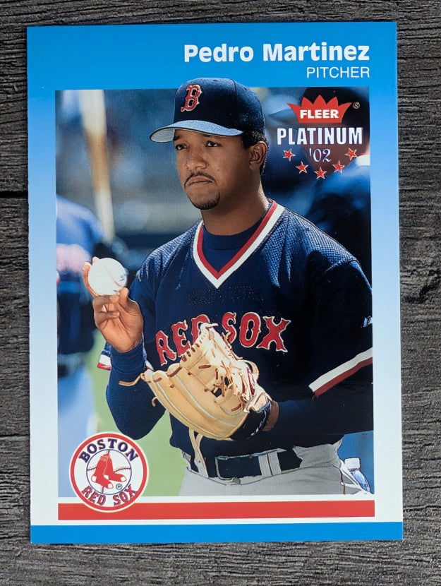 2002 Fleer Platinum #91 Pedro Martinez