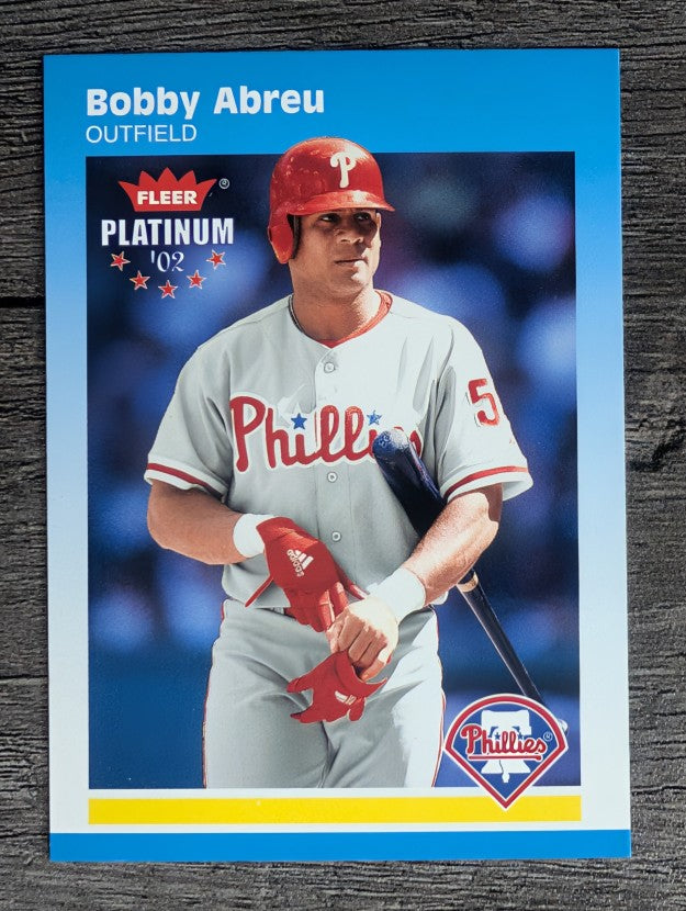2002 Fleer Platinum #78 Bobby Abreu