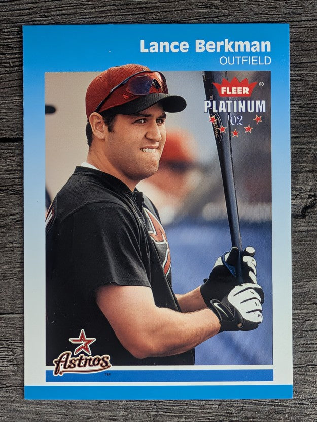 2002 Fleer Platinum #185 Lance Berkman