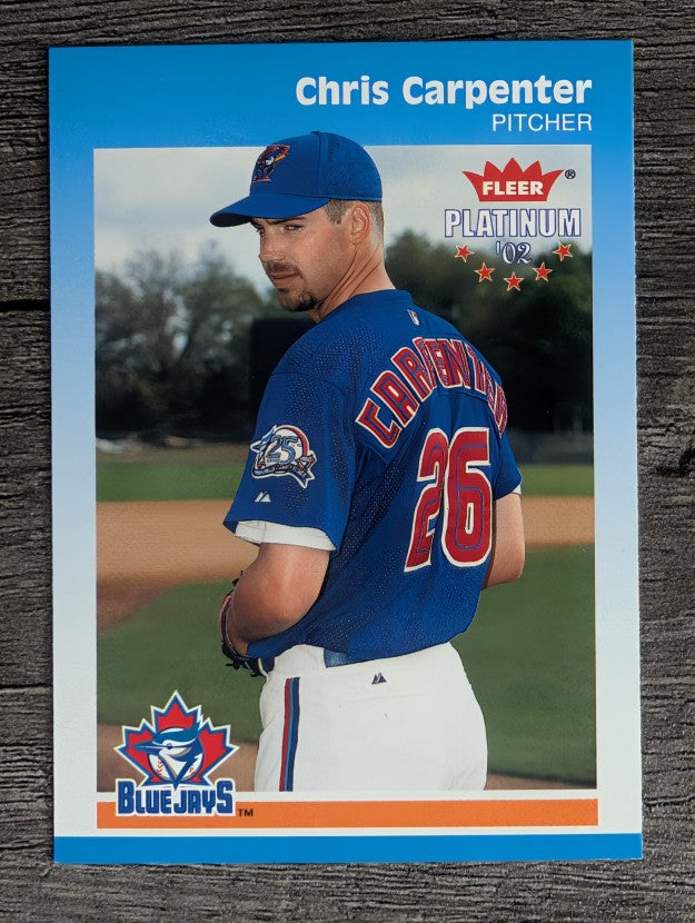 2002 Fleer Platinum #87 Chris Carpenter