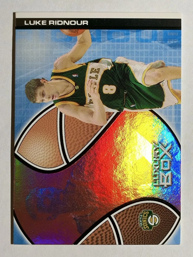 2004-05 Topps Luxury Box Season Tickets #35 Luke Ridnour