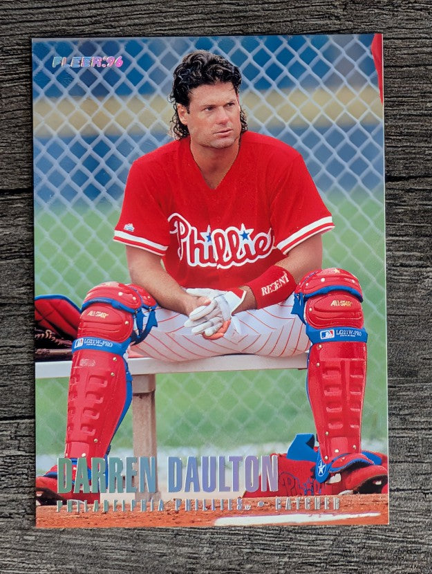 1996 Fleer Tiffany #494 Darren Daulton