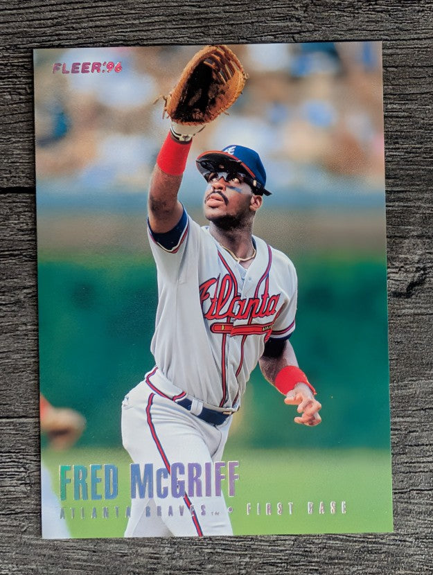 1996 Fleer Tiffany #300 Fred McGriff