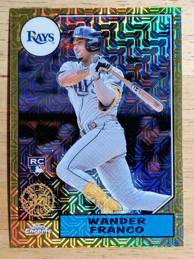 2022 Topps '87 Topps Silver Pack Chrome Series 2 #T87C216 Wander Franco