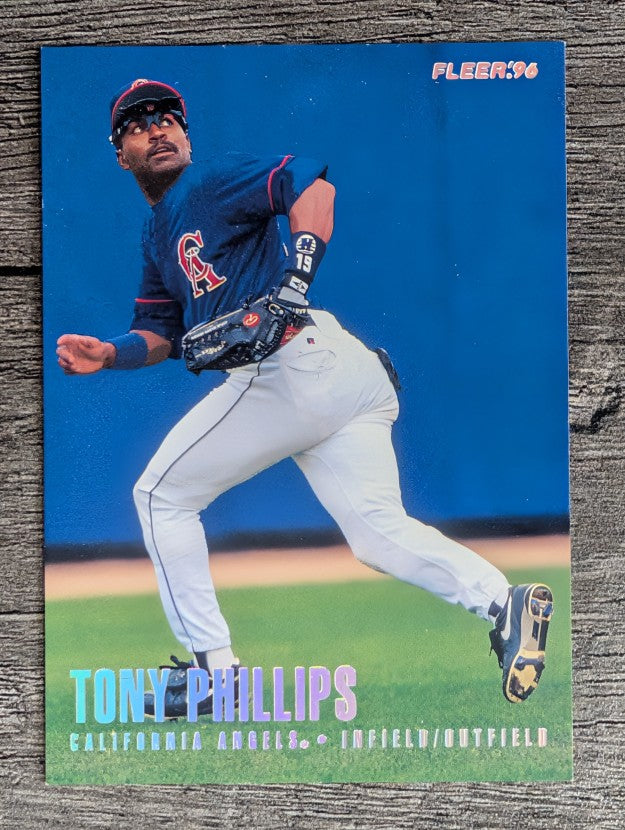 1996 Fleer Tiffany #56 Tony Phillips