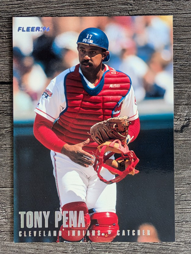 1996 Fleer Tiffany #95 Tony Pena