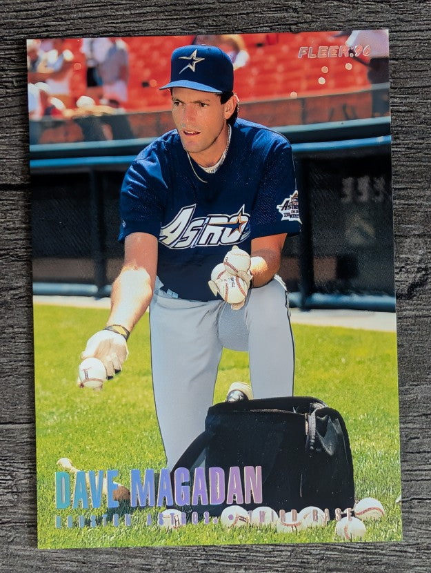 1996 Fleer Tiffany #414 Dave Magadan