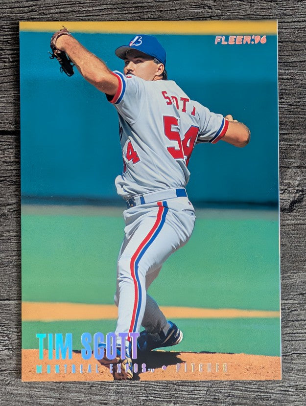 1996 Fleer Tiffany #468 Tim Scott