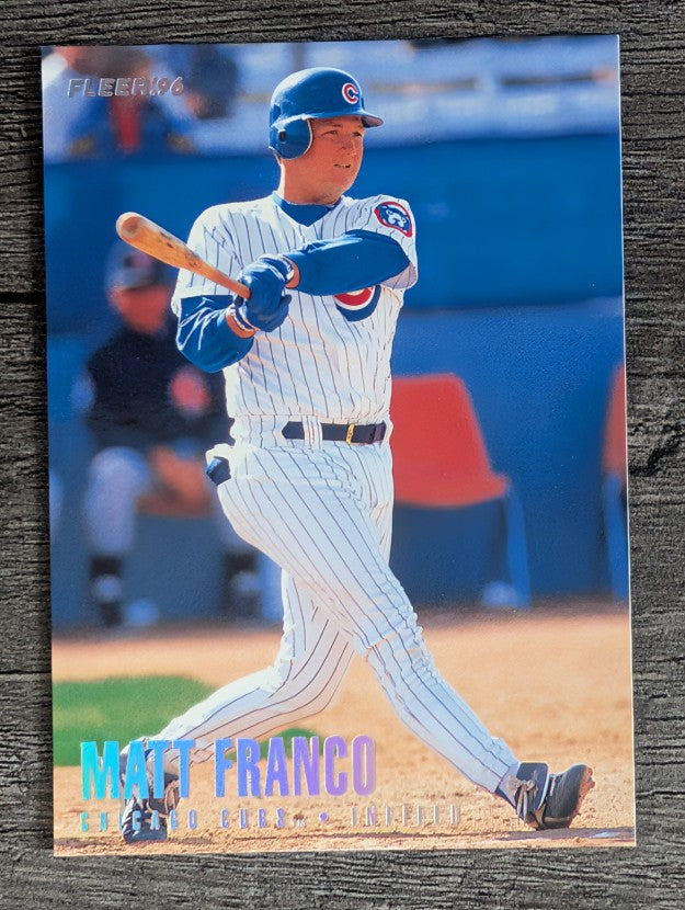 1996 Fleer Tiffany #317 Matt Franco