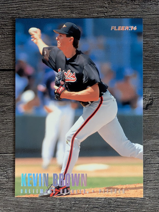 1996 Fleer Tiffany #6 Kevin Brown