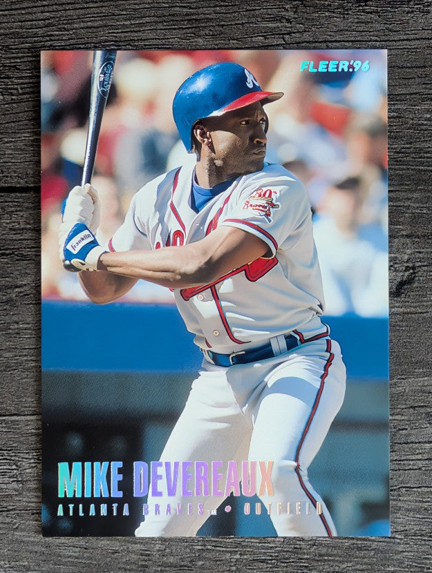 1996 Fleer Tiffany #290 Mike Devereaux
