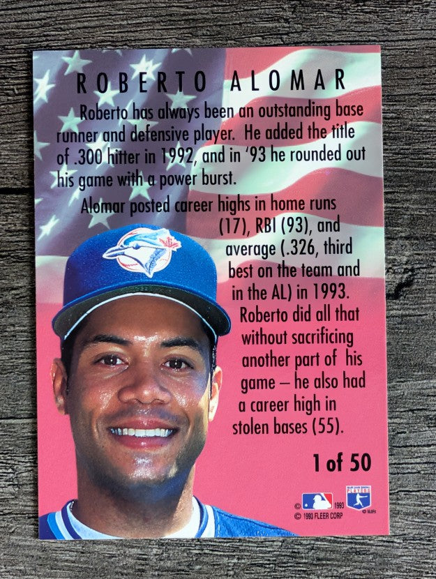 1994 Fleer All-Stars #1 Roberto Alomar