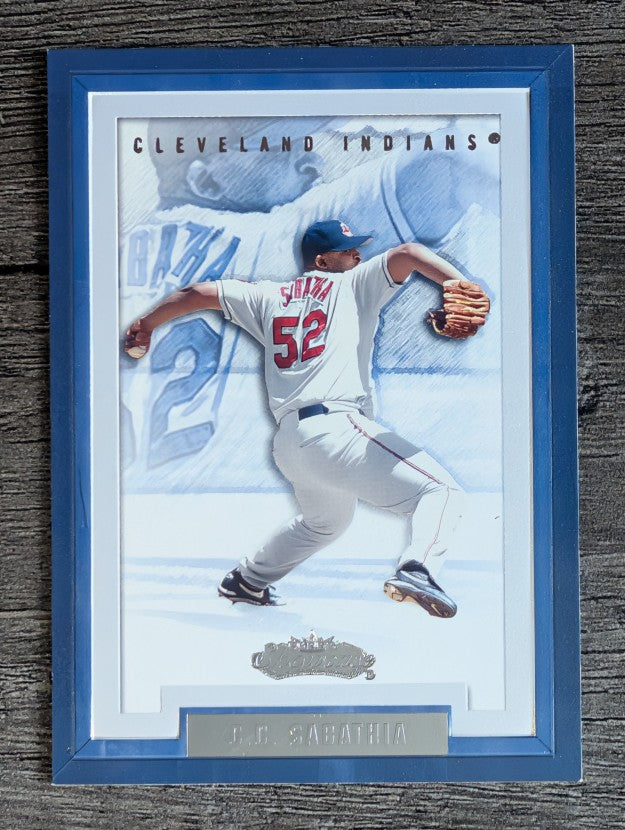 2002 Fleer Showcase #110 C.C. Sabathia