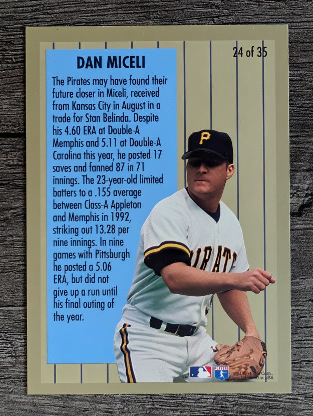1994 Fleer Major League Prospects #24 Danny Miceli
