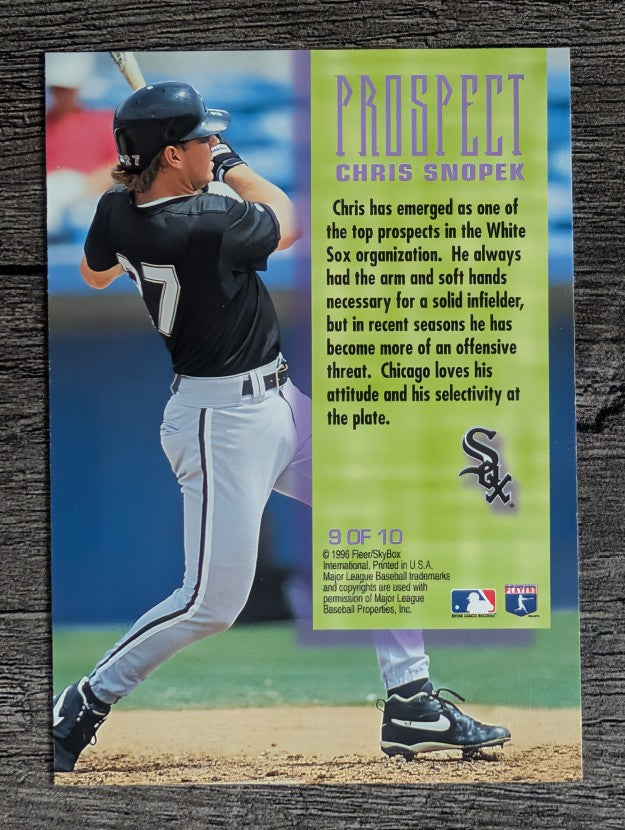1996 Fleer Prospects #9 Chris Snopek