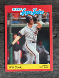 1989 Fleer League Leaders #4 Will Clark