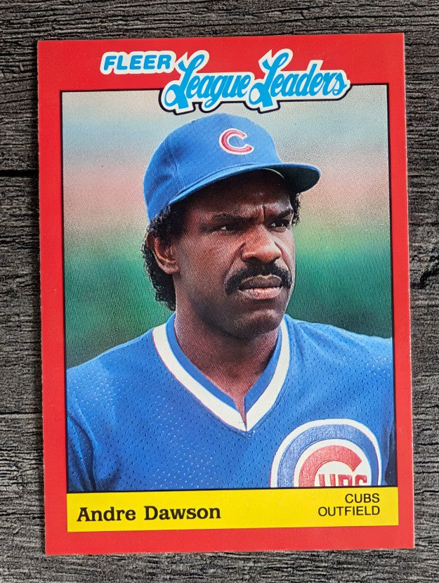 1989 Fleer League Leaders #12 Andre Dawson