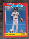 1989 Fleer League Leaders #20 Orel Hershiser