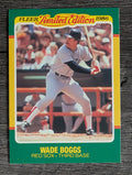 1986 Fleer Limited Edition #4 Wade Boggs