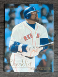 1996 Fleer Checklists #9 Mo Vaughn