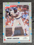1988 Fleer Star Stickers #79 Andre Dawson