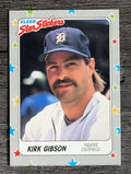 1988 Fleer Star Stickers #24 Kirk Gibson