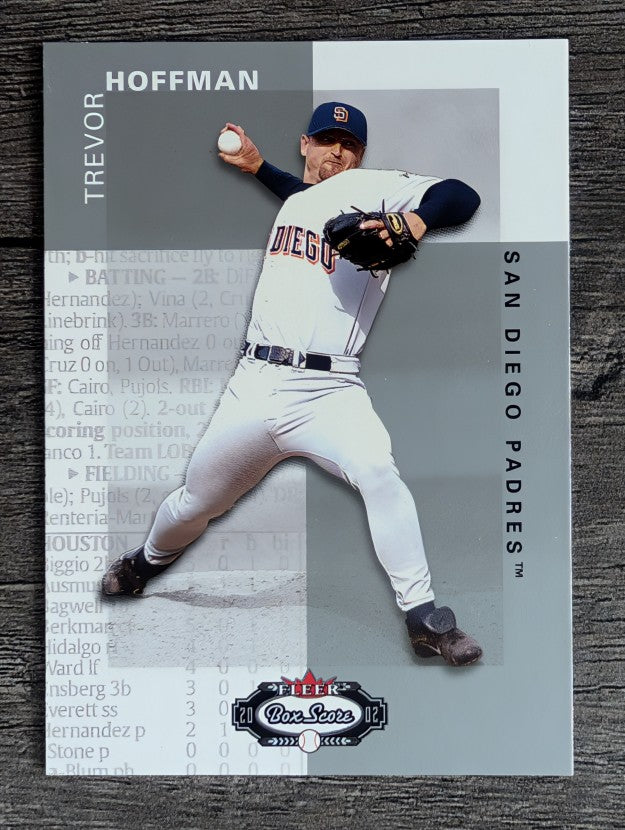 2002 Fleer Box Score #78 Trevor Hoffman