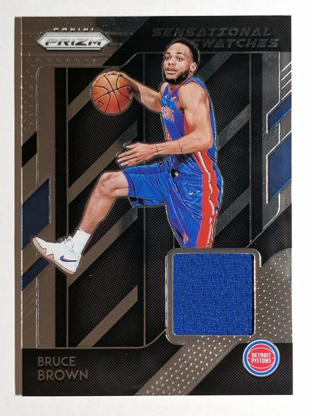 2018-19 Panini Prizm Sensational Swatches #63 Bruce Brown