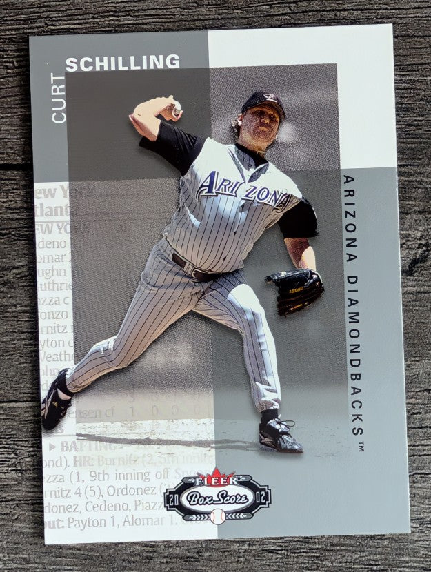 2002 Fleer Box Score #116 Curt Schilling