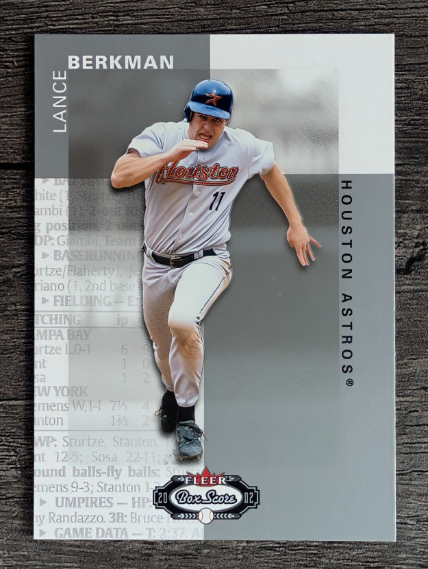 2002 Fleer Box Score #51 Lance Berkman