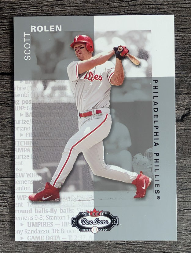 2002 Fleer Box Score #68 Scott Rolen