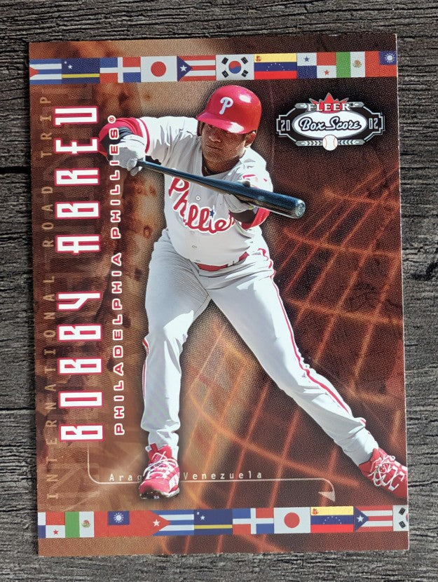 2002 Fleer Box Score #203 Bob Abreu IRT (NM)