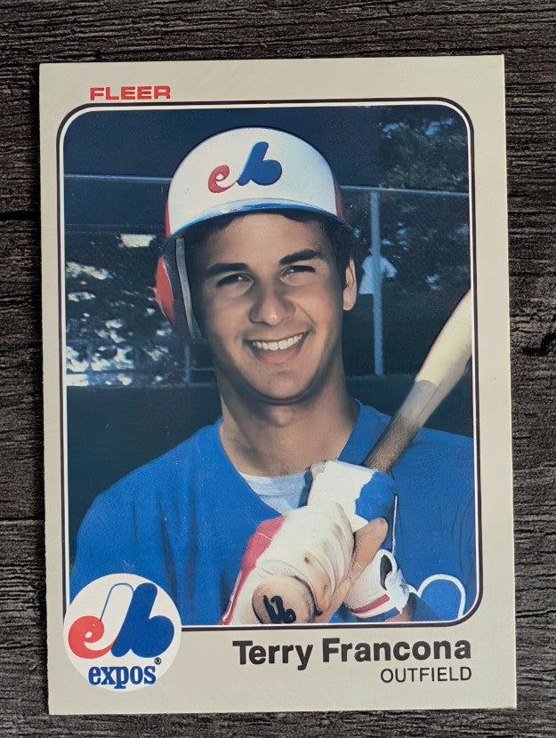 1983 Fleer #281 Terry Francona