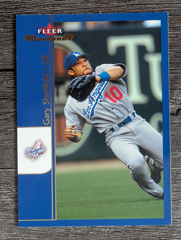 2002 Fleer Maximum #15 Gary Sheffield