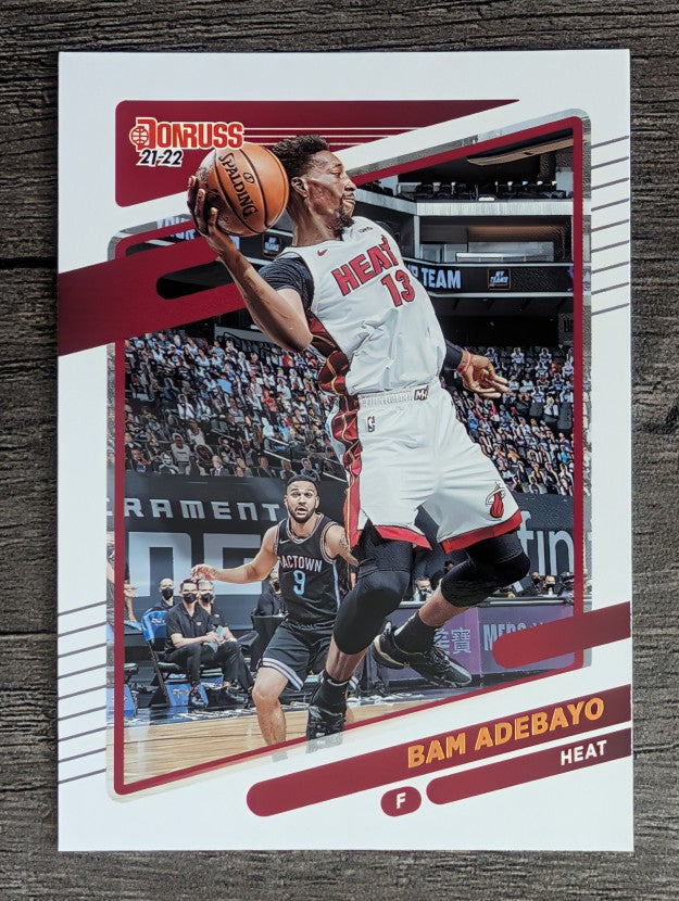 2021-22 Donruss #154 Bam Adebayo