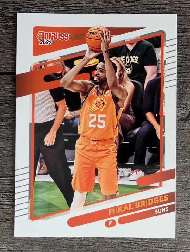 2021-22 Donruss #169 Mikal Bridges
