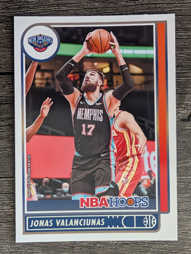 2021-22 Hoops #152 Jonas Valanciunas